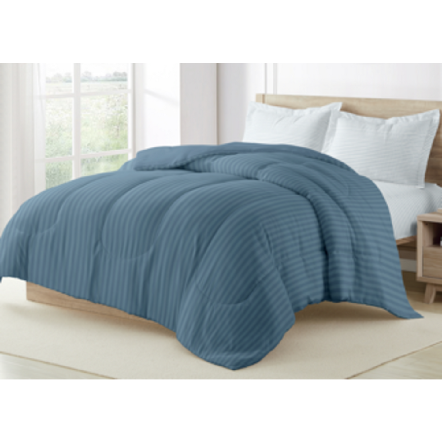 1pc Embossed Queen Comforter