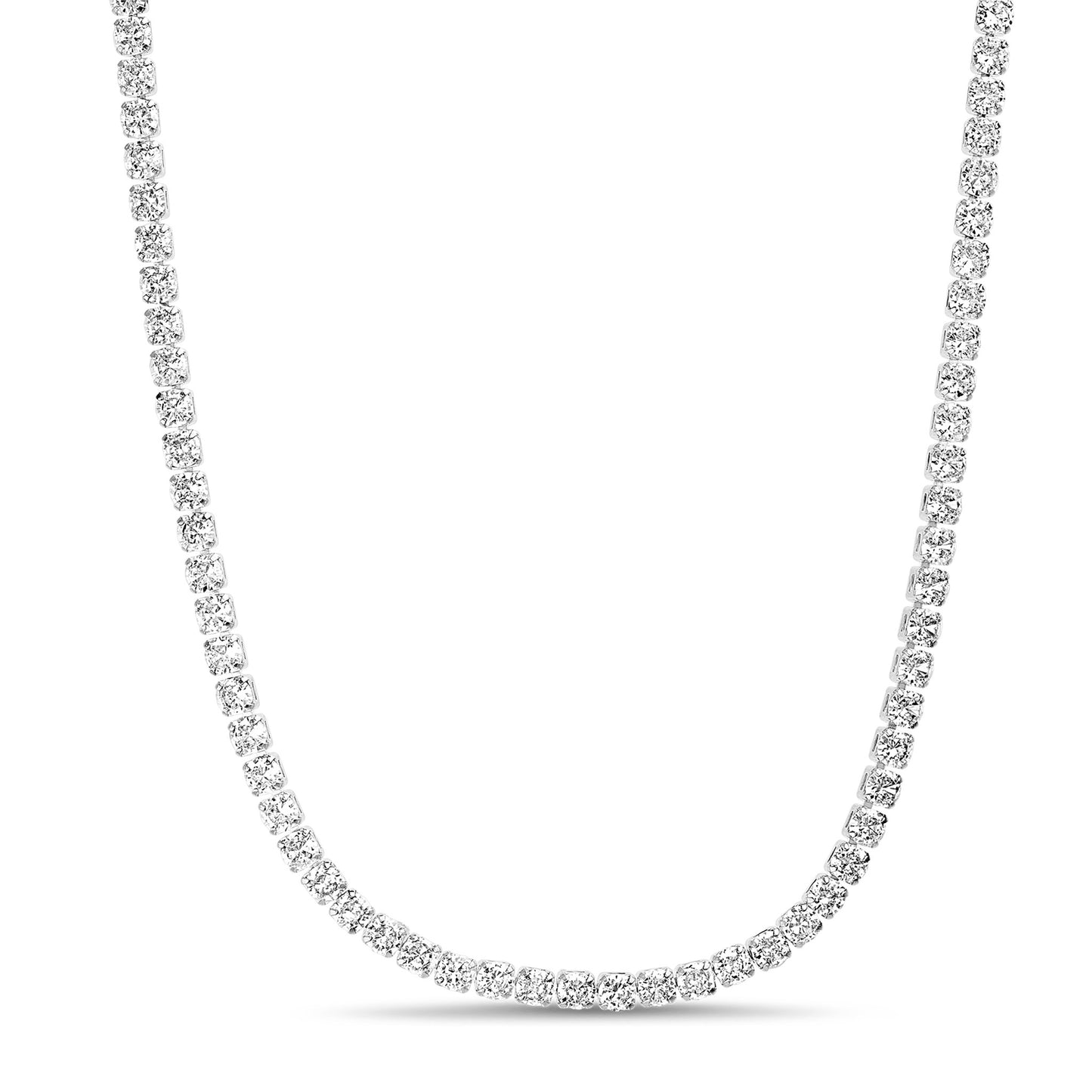 Cubic Zirconia Tennis 16" Necklace