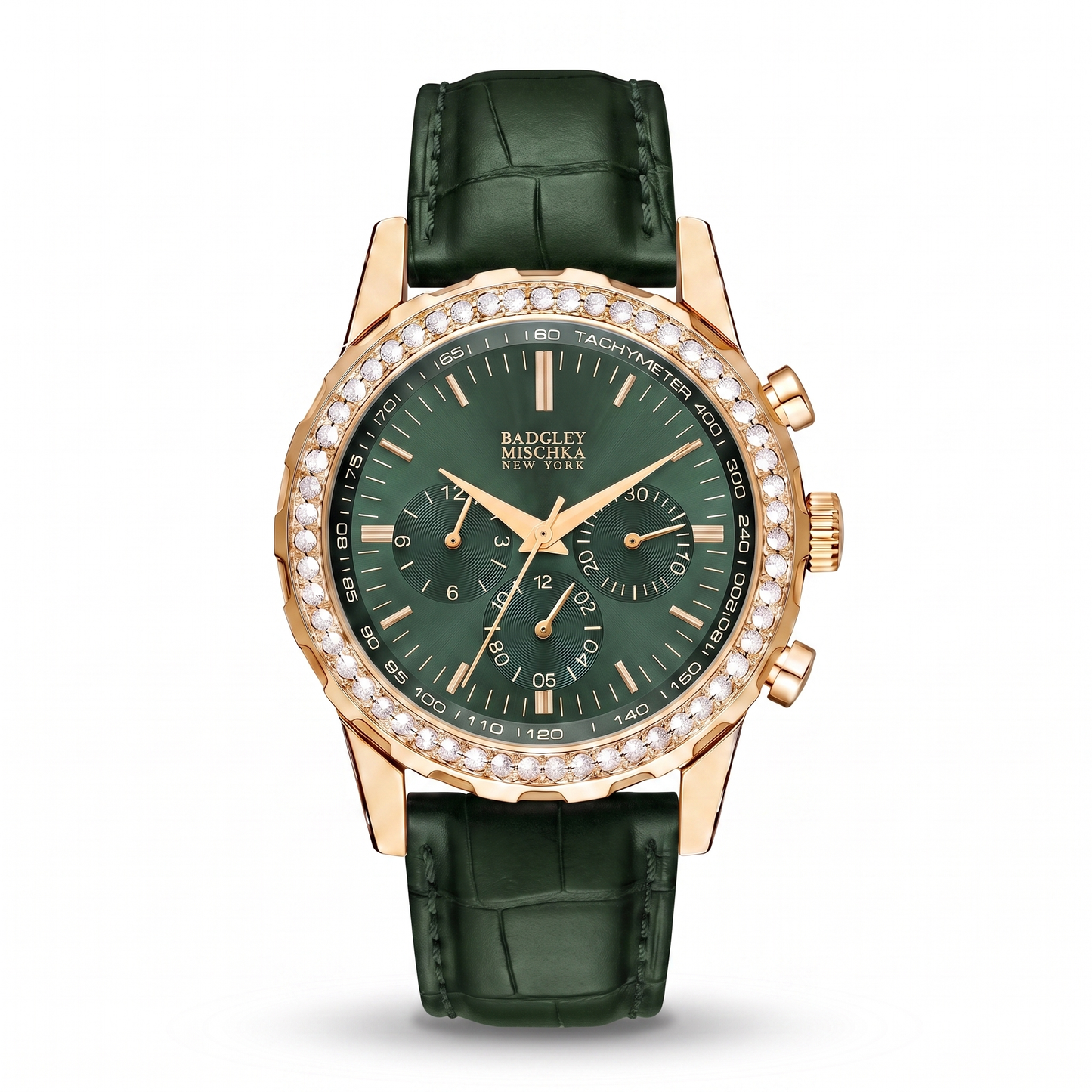 Luxe Icon Watches Collection - Gold Emerald Green