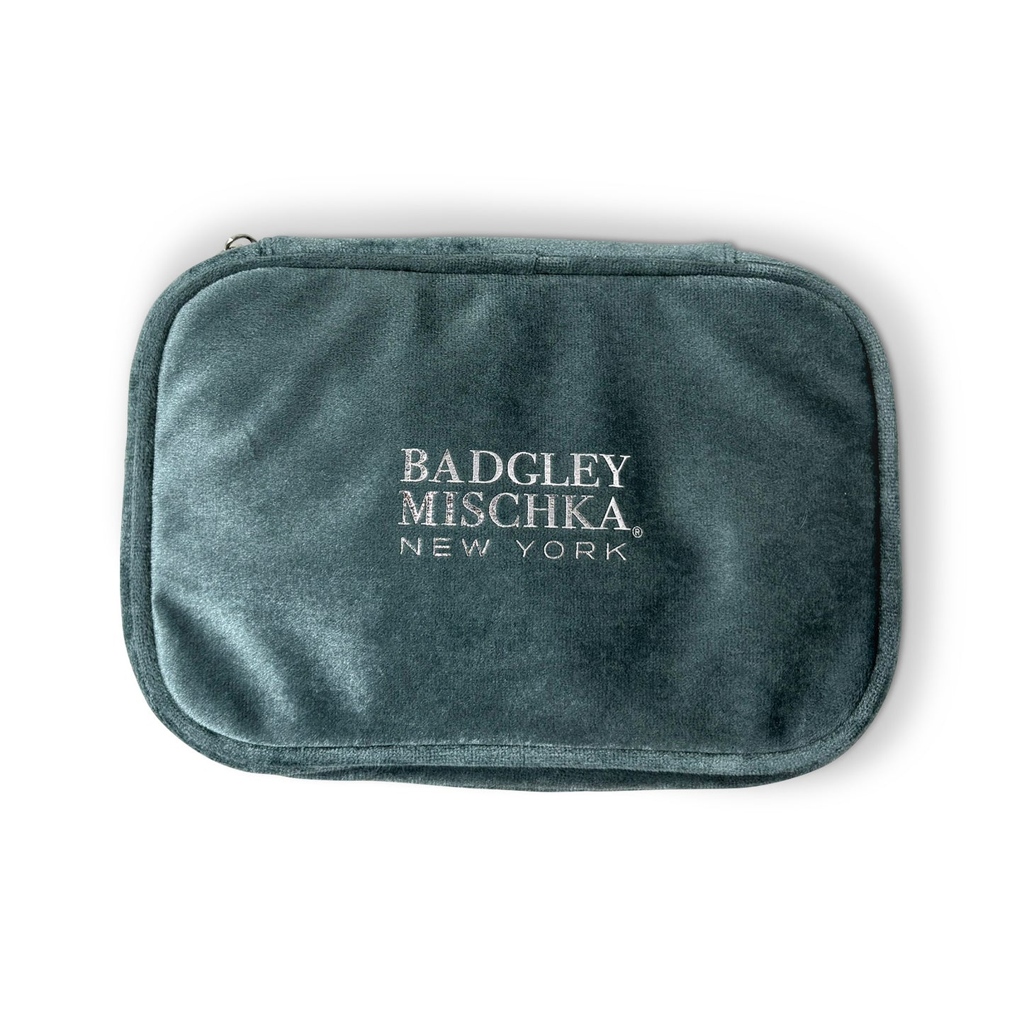 Lina Velvet Jewelry Case with Zipper Closure