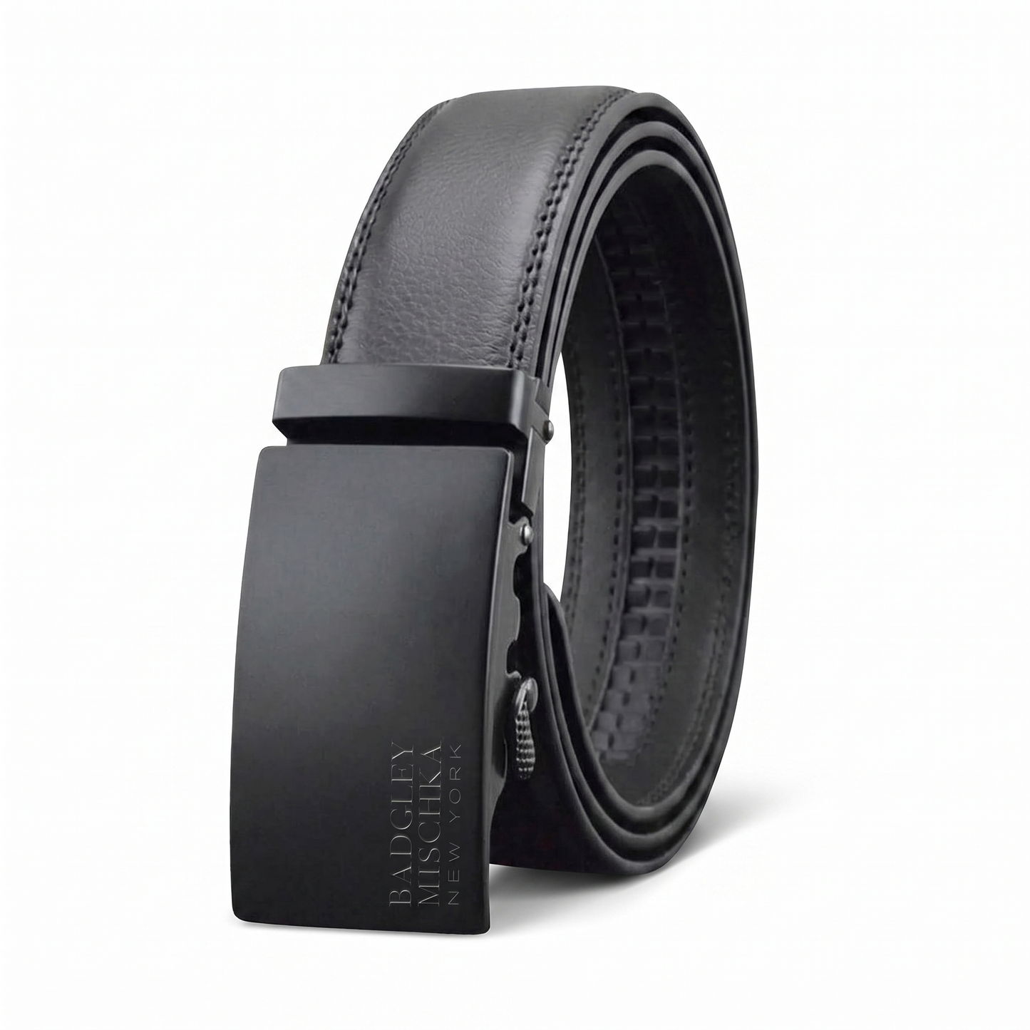 Men's Regular Ratchet Belt - Black Strap, Black Buckle
