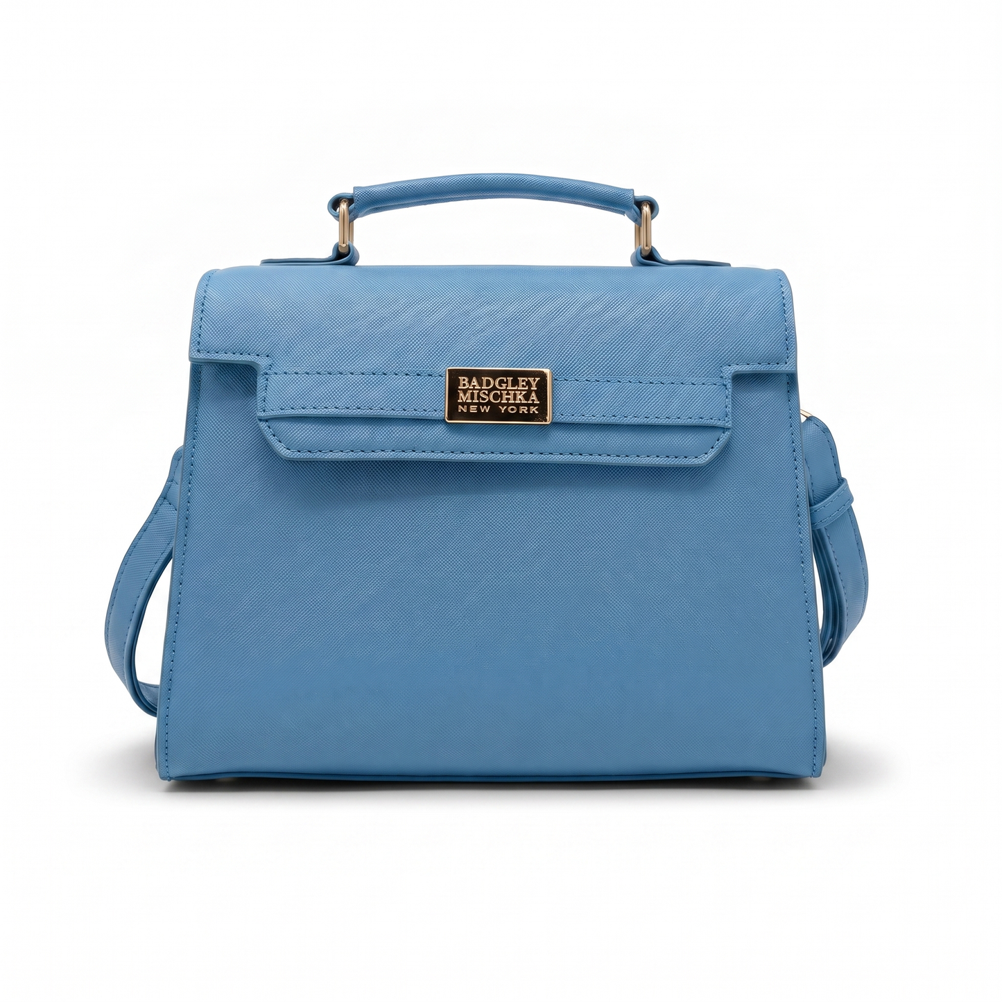 Louise Saffiano Dépêches Bag - Blue