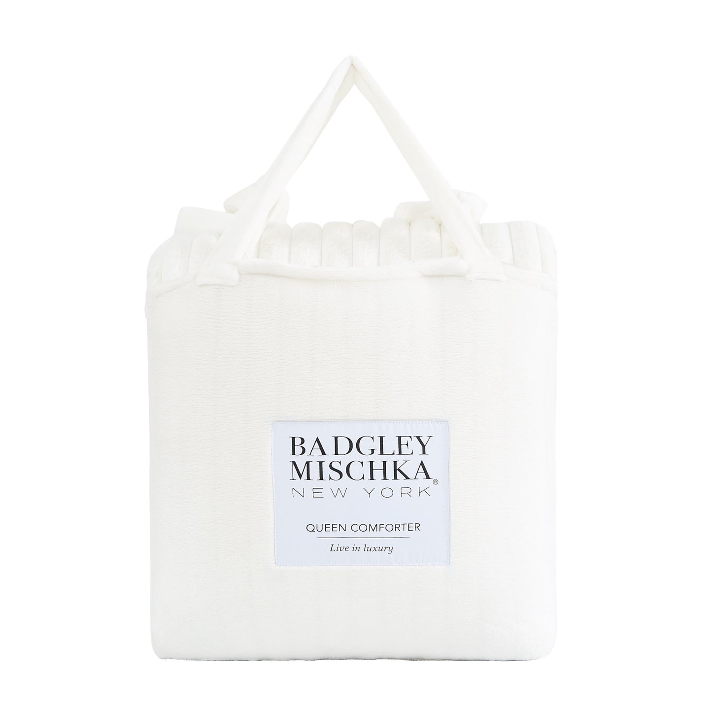 3pc Faux Rabbit Queen Comforter