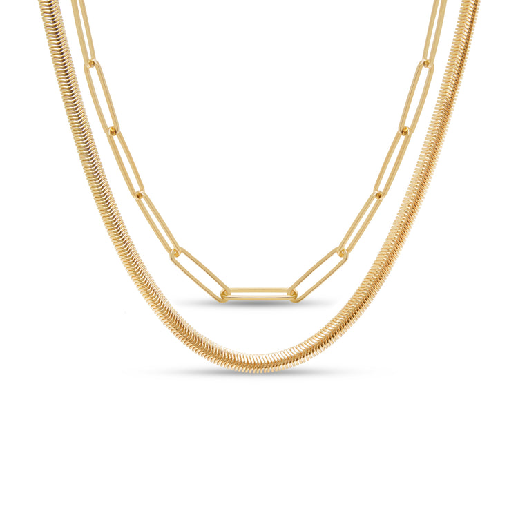Chic Paperclip Gold Collection $21.75