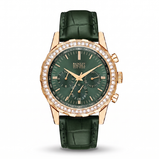 Luxe Icon Watches Collection - Gold Emerald Green