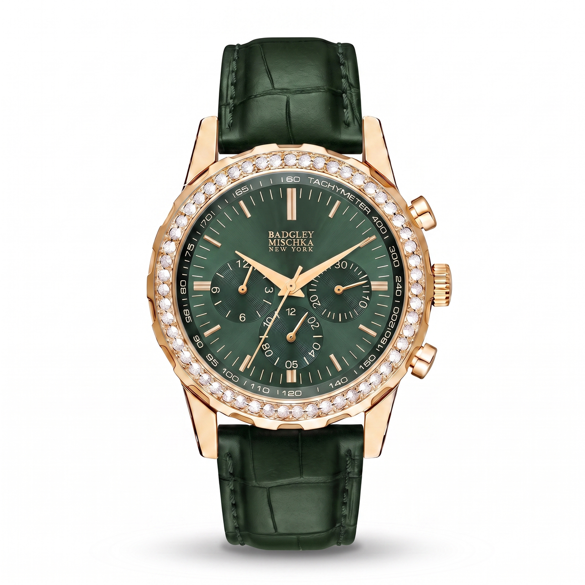Luxe Icon Watches Collection - Gold Emerald Green