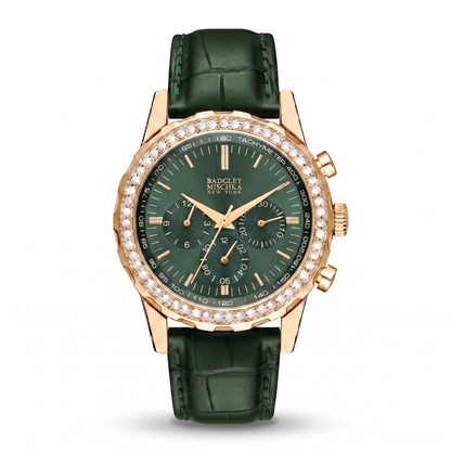 Luxe Icon Watches Collection - Gold Emerald Green