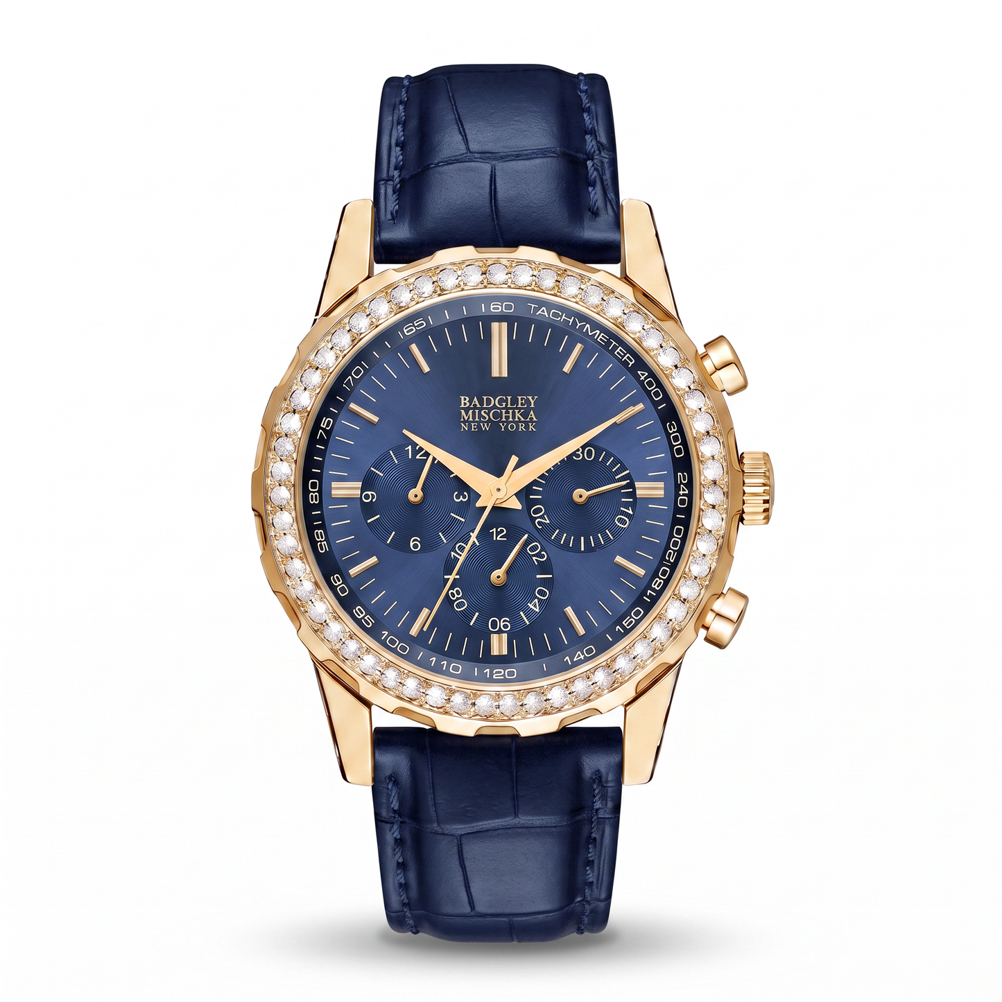 Luxe Icon Watches Collection - Gold Sapphire Blue