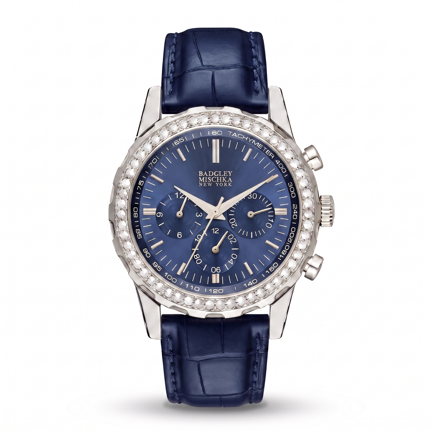 Luxe Icon Watches Collection - Silver Sapphire Blue
