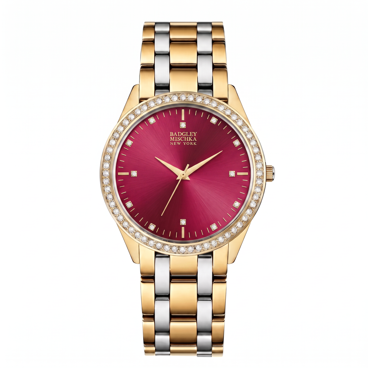 Luxe Legacy 2-Tone Watch Collection - Gold Red