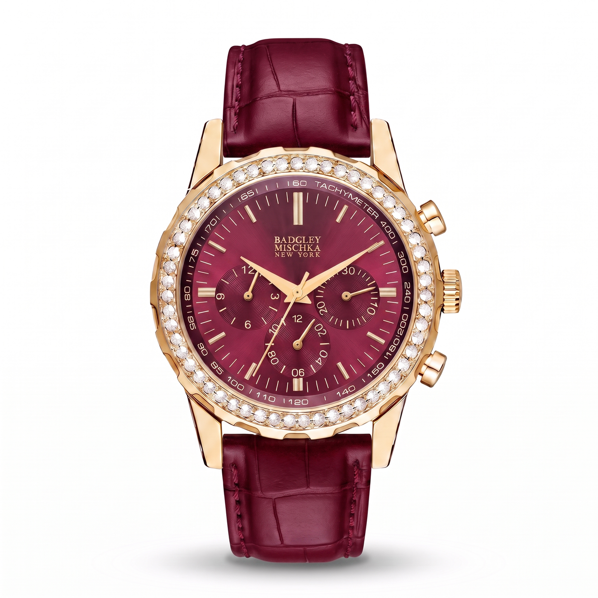 Luxe Icon Watches Collection - Gold Red