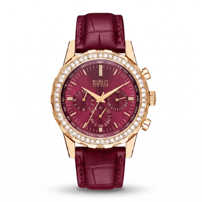 Luxe Icon Watches Collection - Gold Red