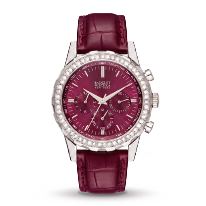 Luxe Icon Watches Collection - Silver Red