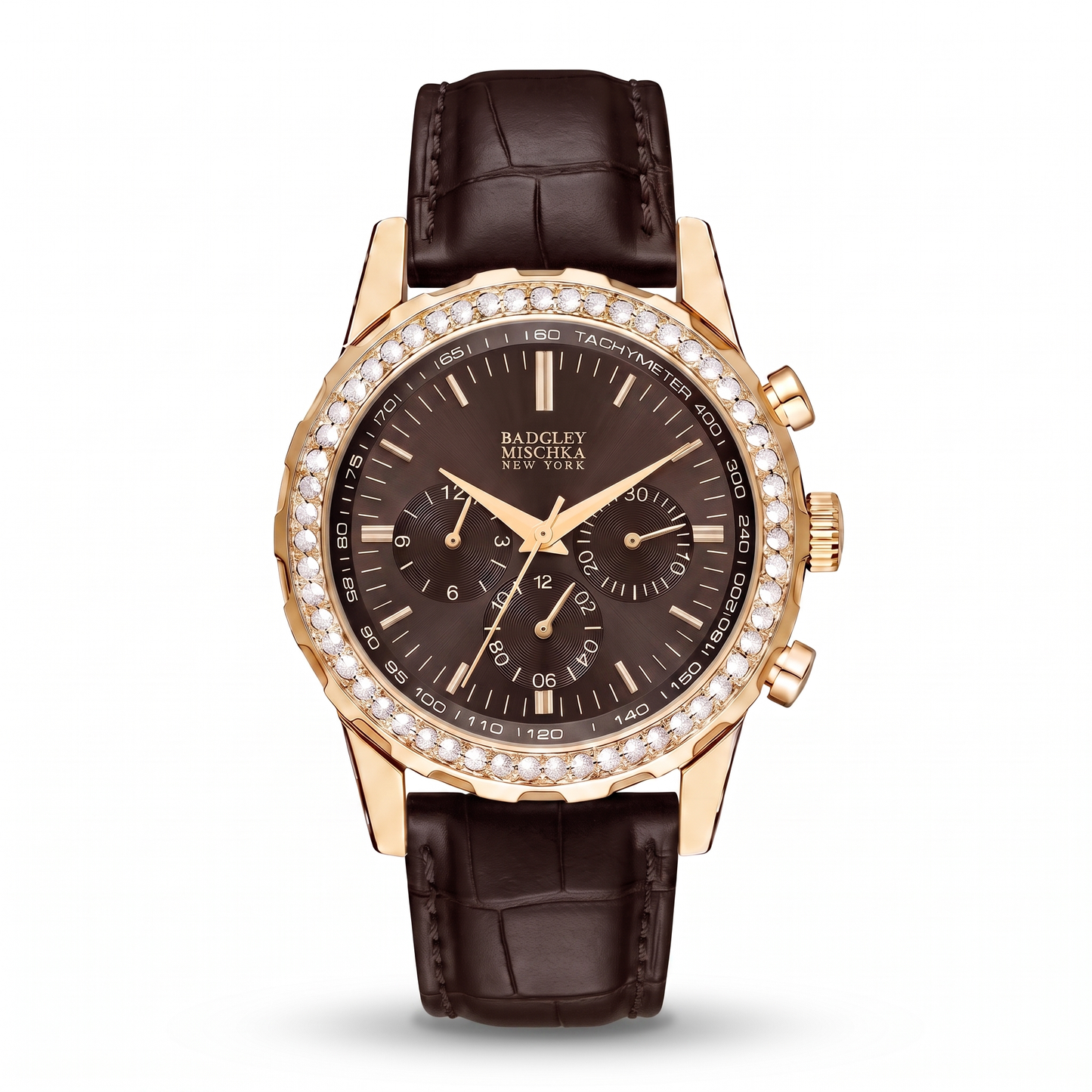 Luxe Icon Watches Collection - Gold Dark Brown