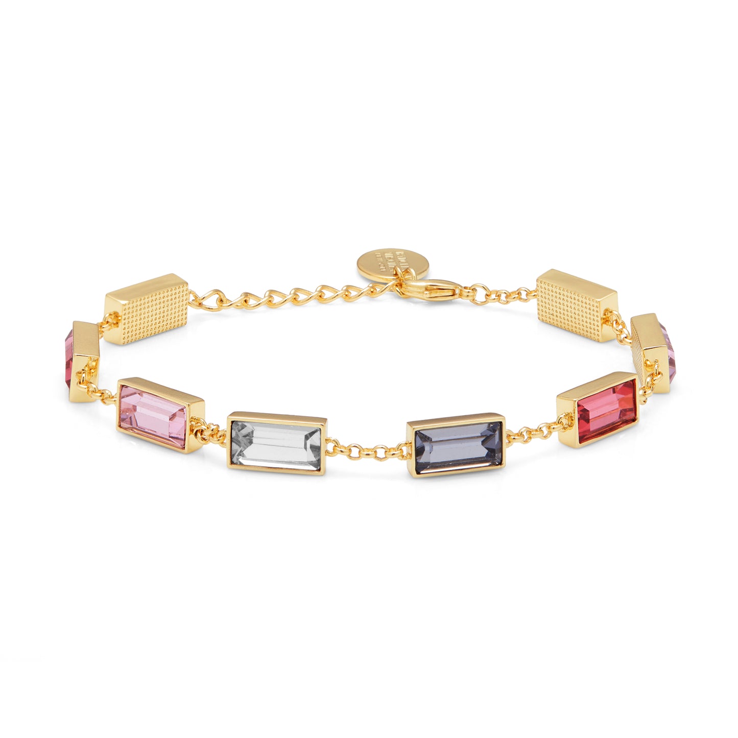 Multi-Color 8 Gemstone Bracelet