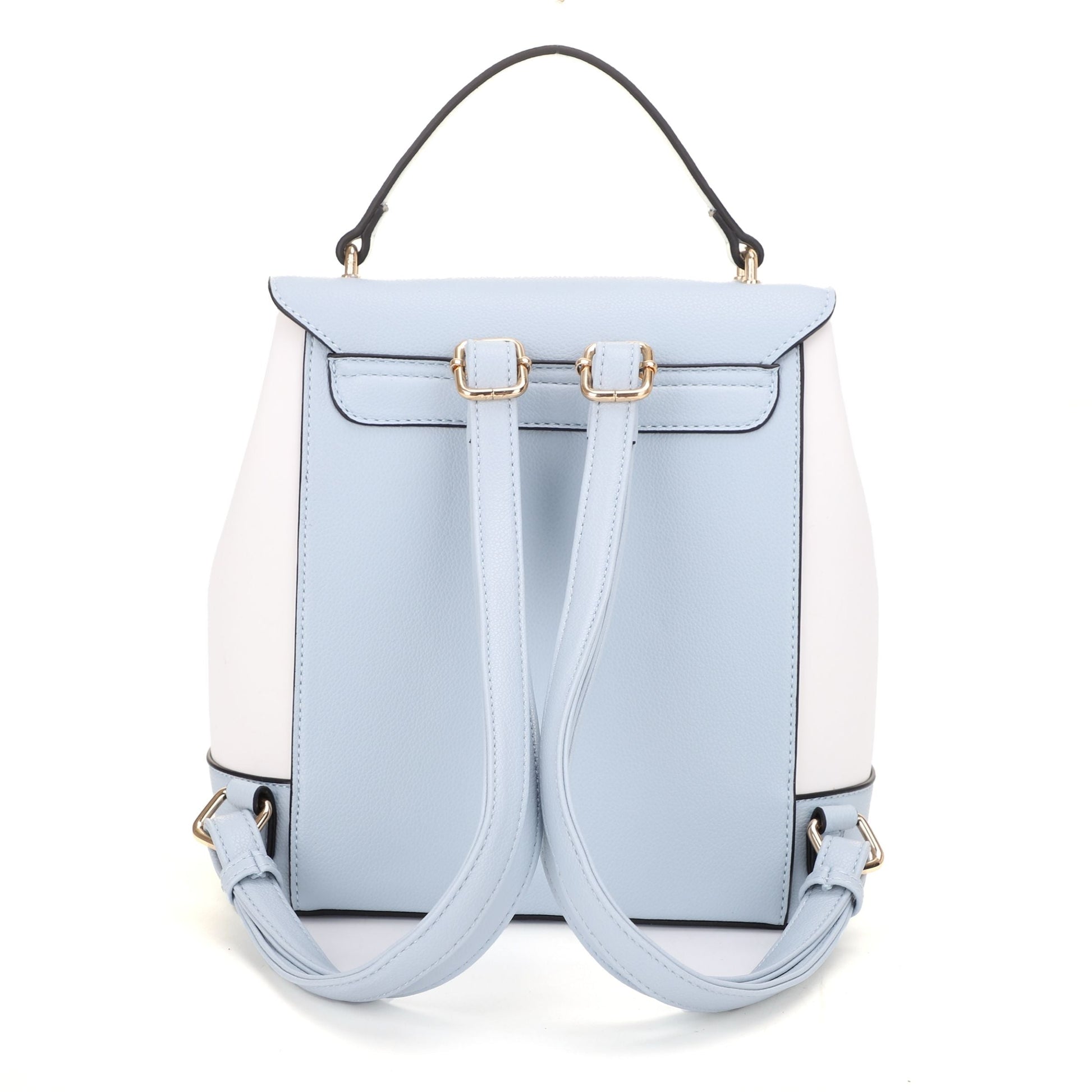 color block leather backpack The Rae Backpack – Badgley Mischka NY