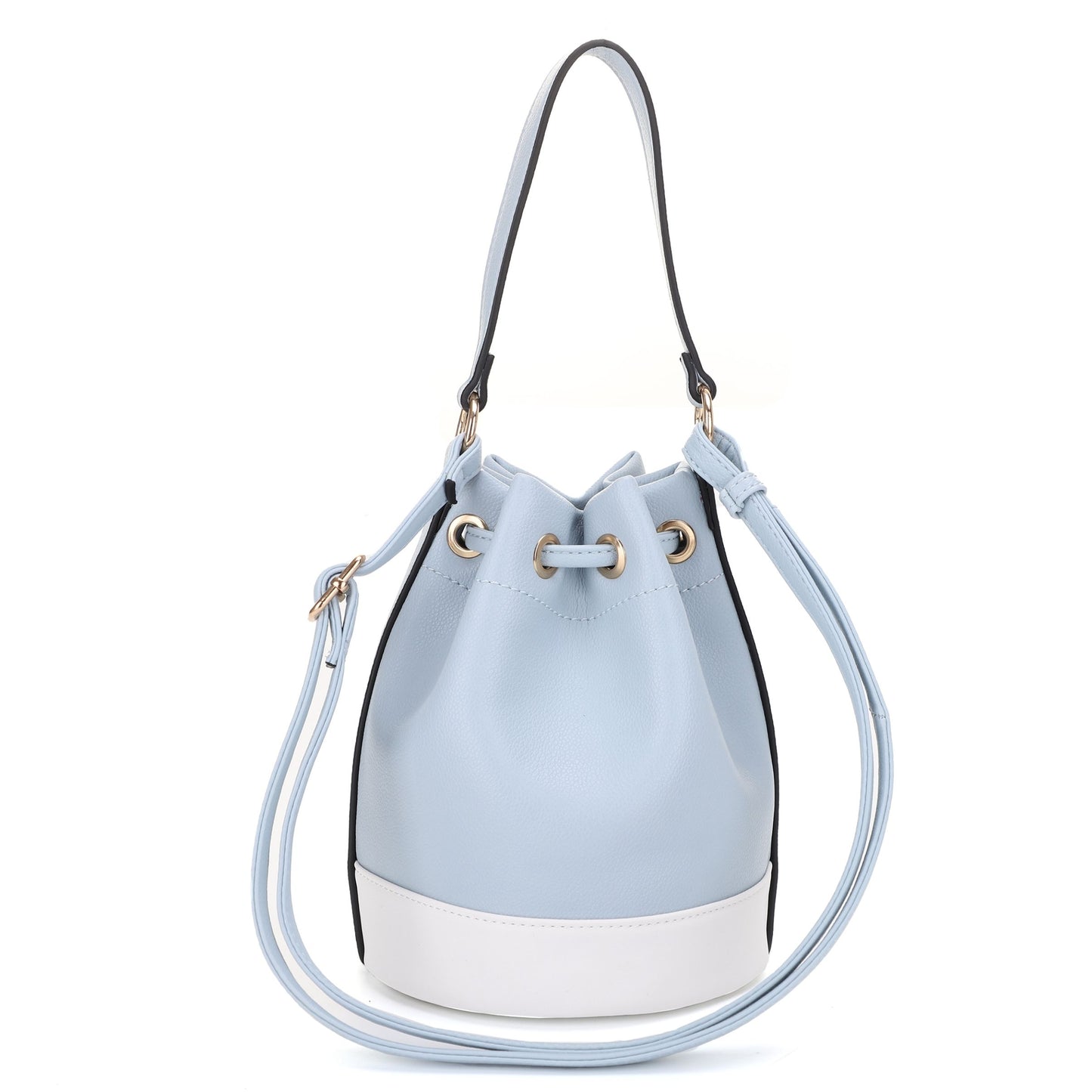 Colorblock Bucket Bag