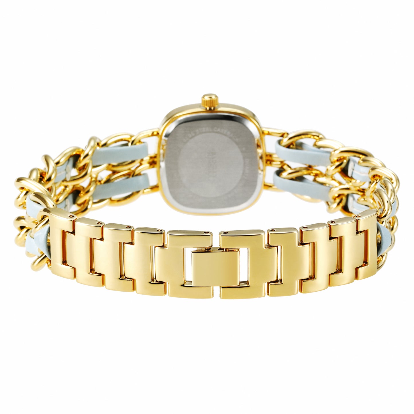 Tara Luxe Chain Watch - Blue