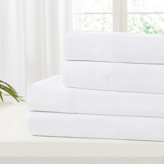4pc Solid Microfiber Sheet Set