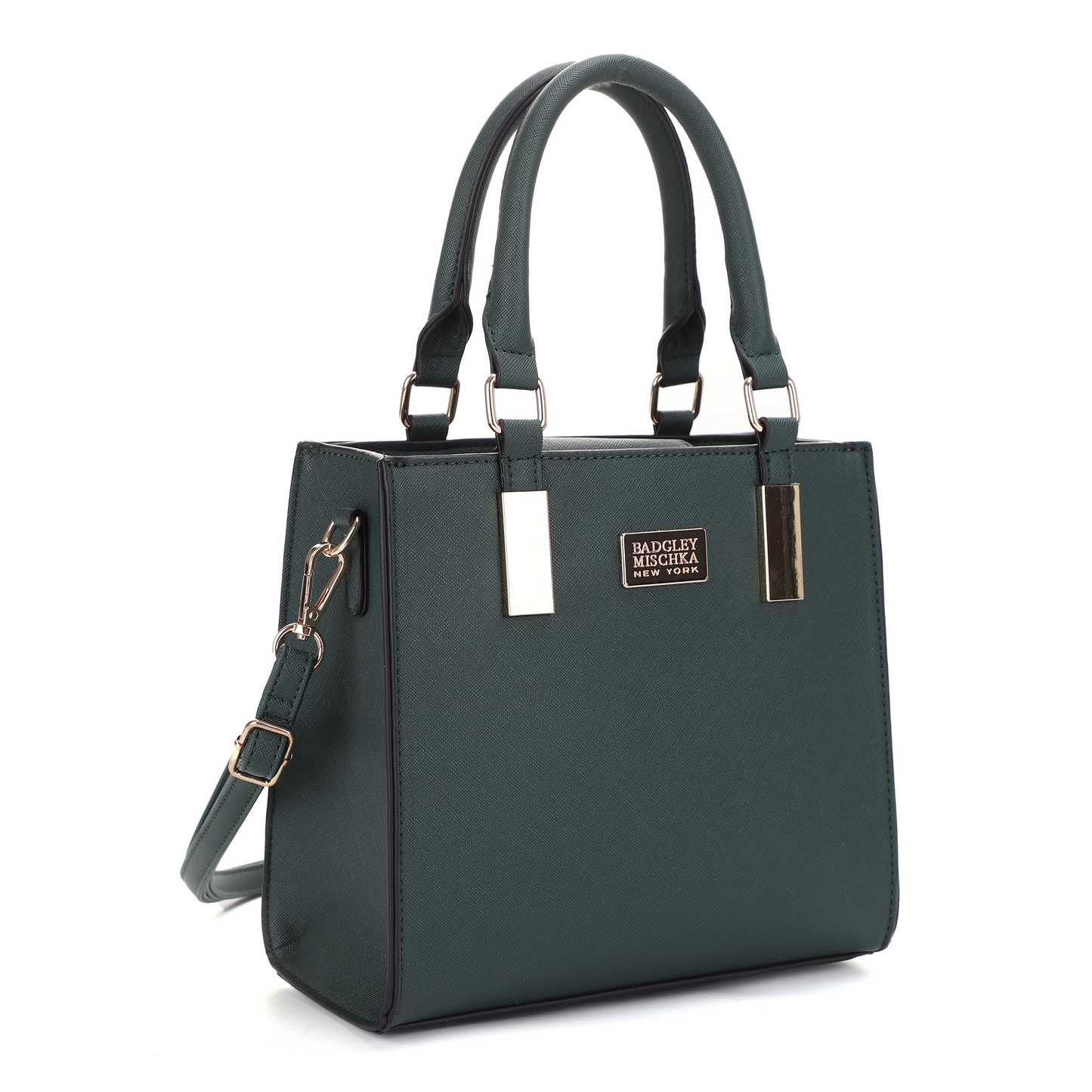 Louise Saffiano Lady Bag - Green, side