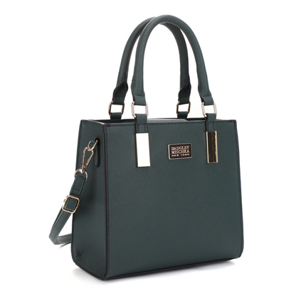 Louise Saffiano Lady Bag - Green, side