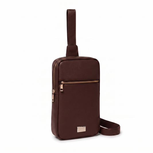 Louise Saffiano Sling Bag