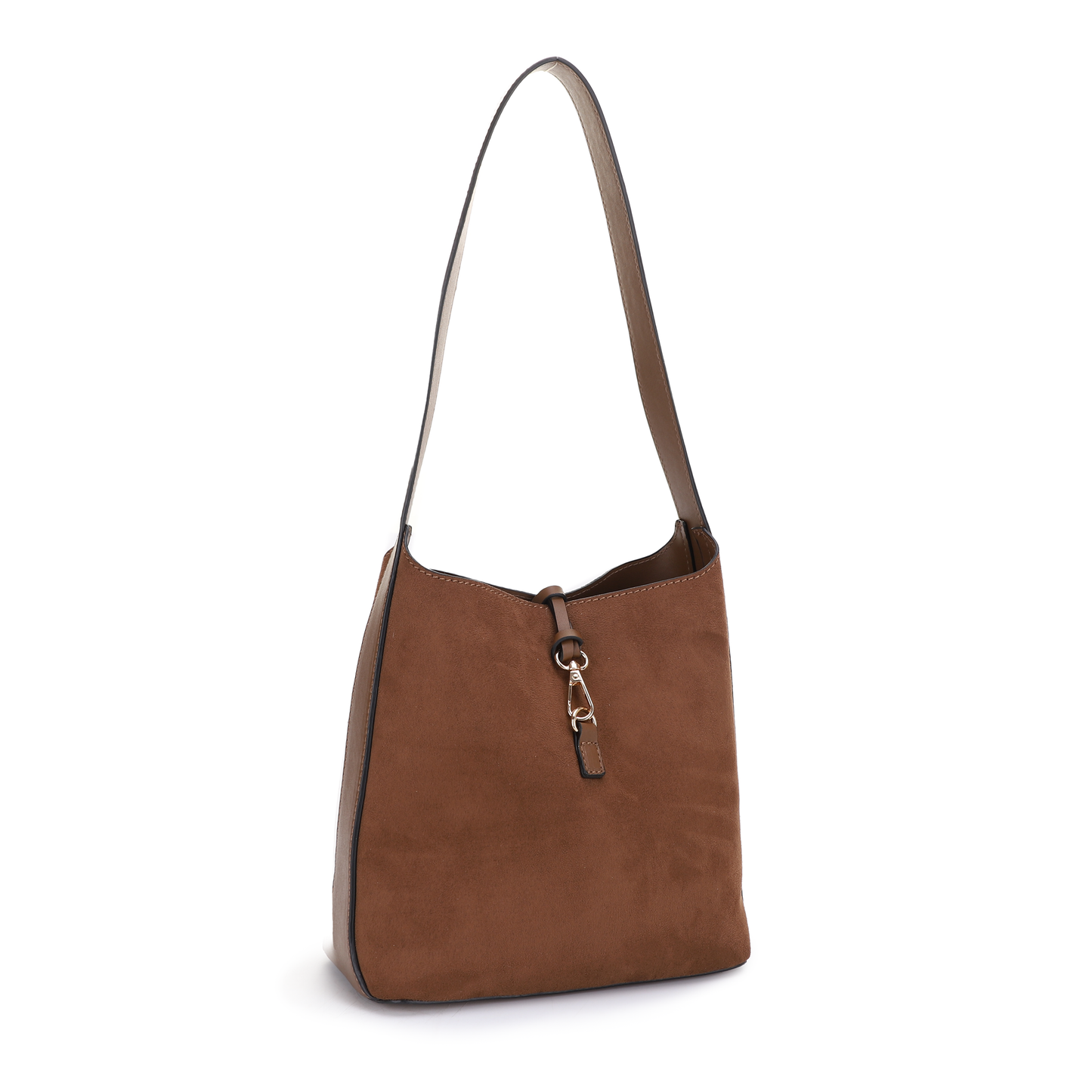 Jackie Suede Bucket Bag