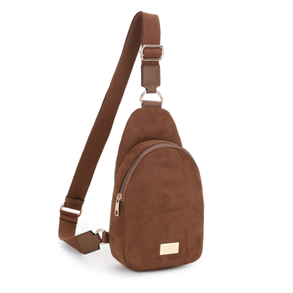 Jackie Suede Sling Bag