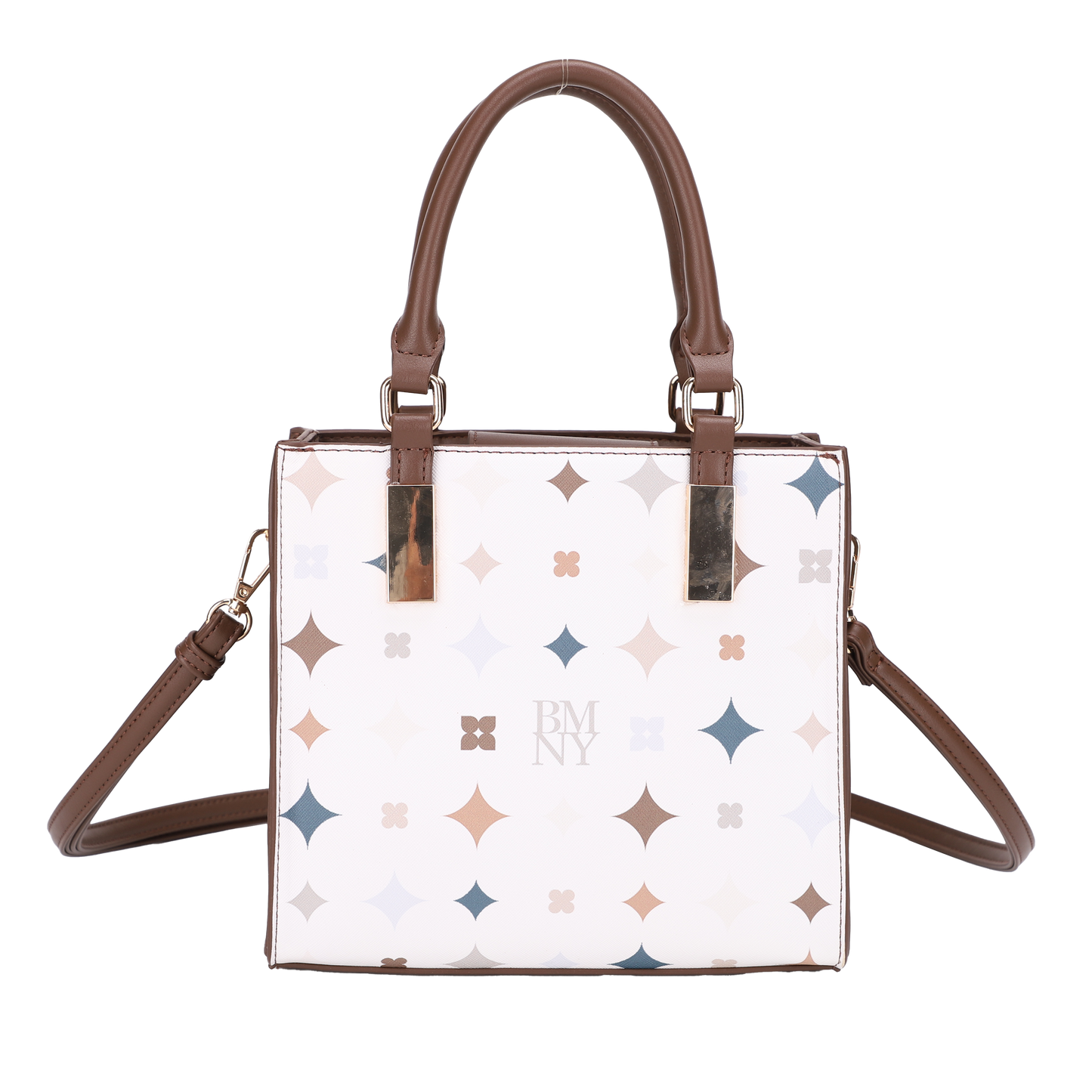 Demi Satchel - Brown & Blue