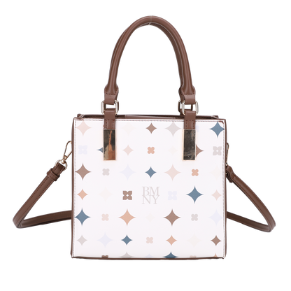 Demi Satchel - Brown & Blue