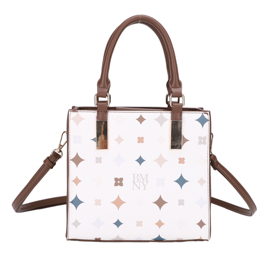 Demi Satchel - Brown & Blue