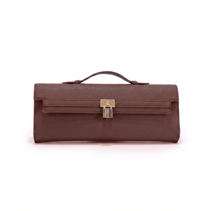 EW Clutch with Lock Brown