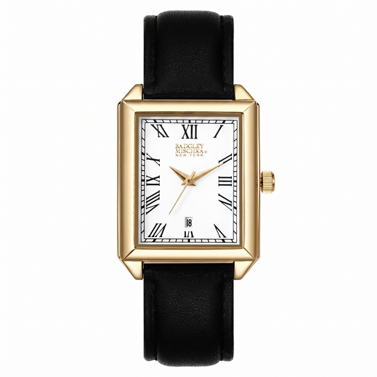 Alex Gold Tank Watch - Men's