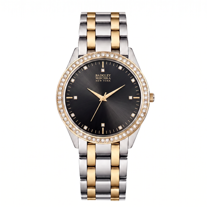 Luxe Legacy 2-Tone Watch Collection - Silver Black
