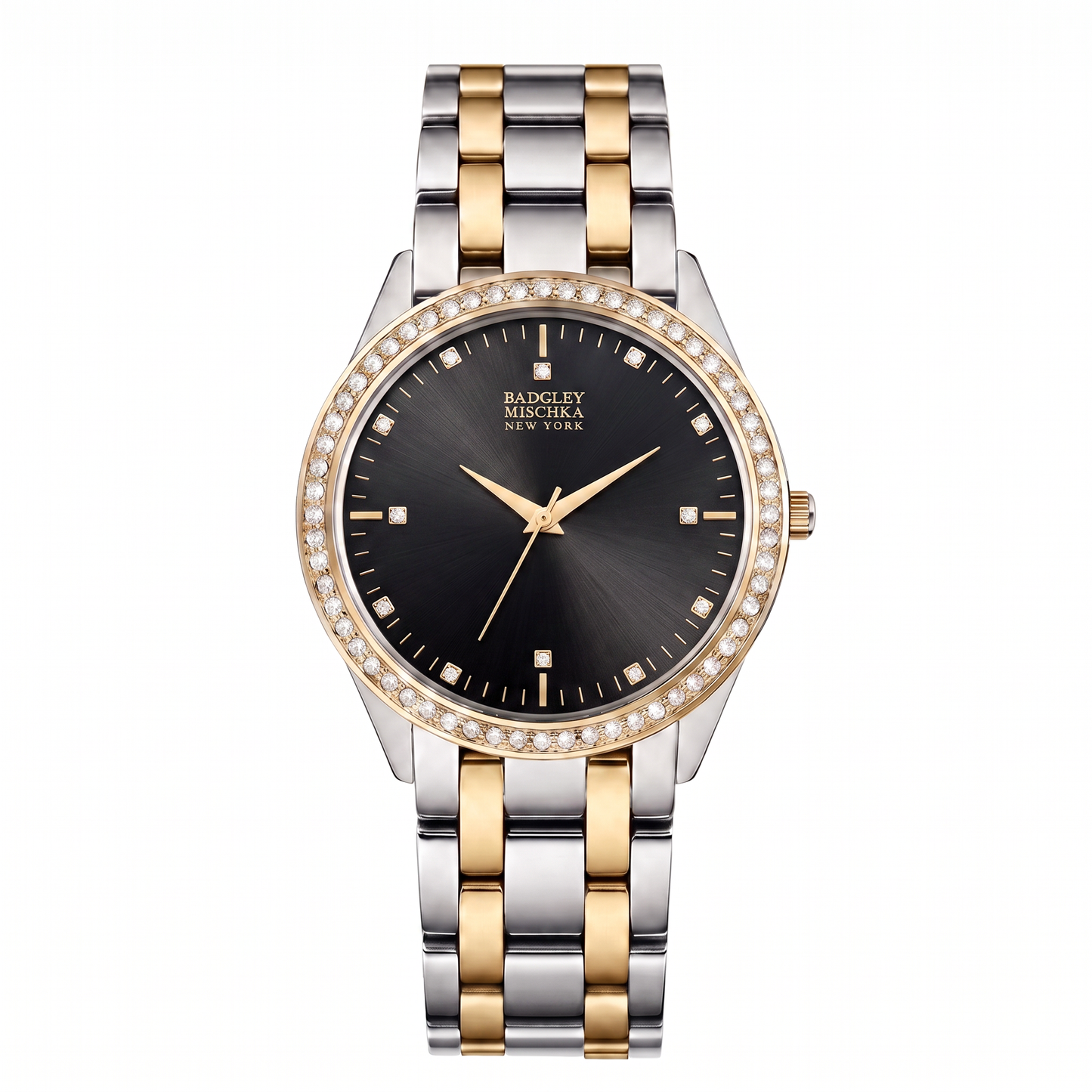 Luxe Legacy 2-Tone Watch Collection - Silver Black