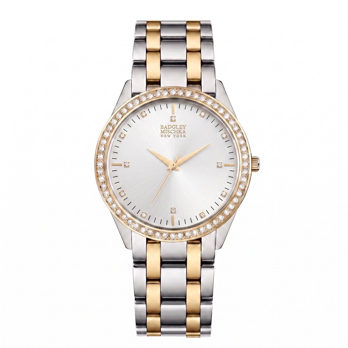 Luxe Legacy 2-Tone Watch Collection - Silver White