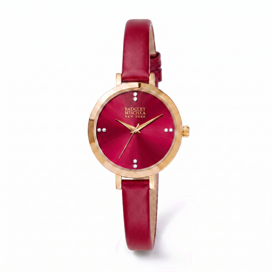 Luxe Radiance Watch Collection - Red