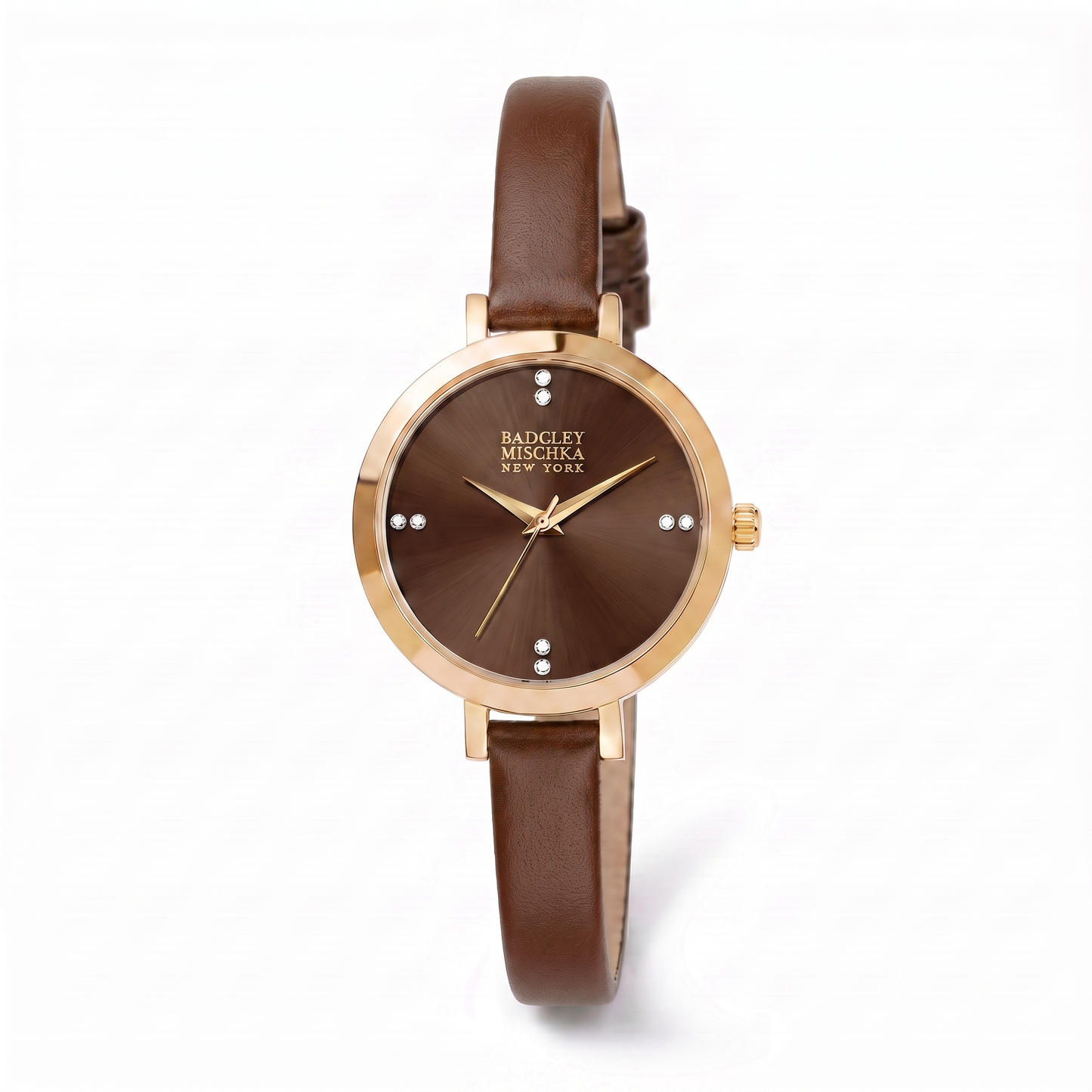 Luxe Radiance Watch Collection - Dark Brown